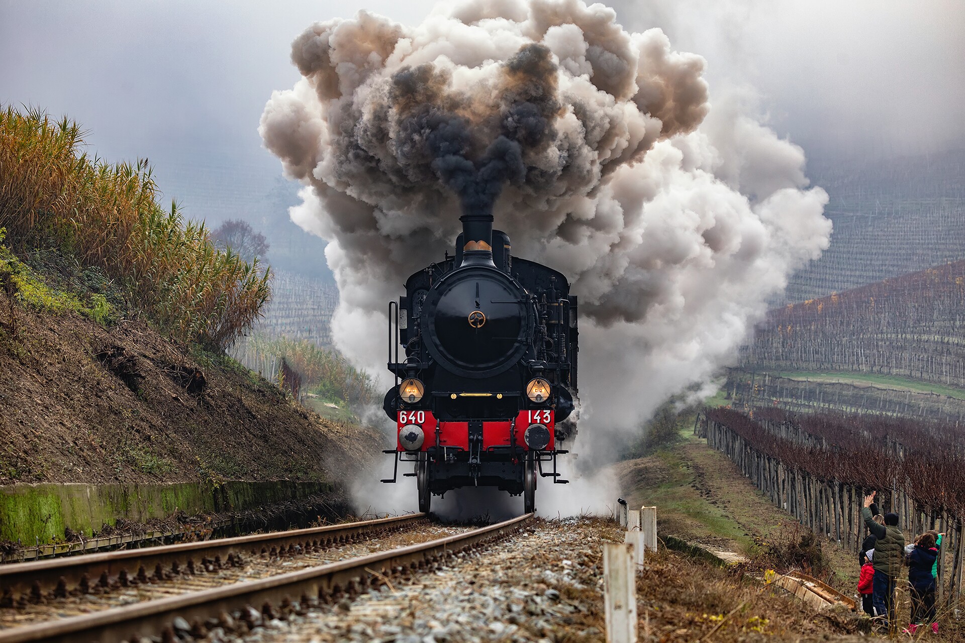 IL TRENO A VAPORE